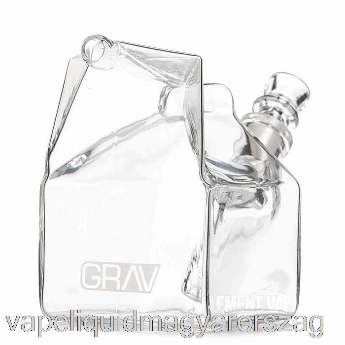 Grav Tejes Karton üveg Buborékoló átlátszó Vape Toll